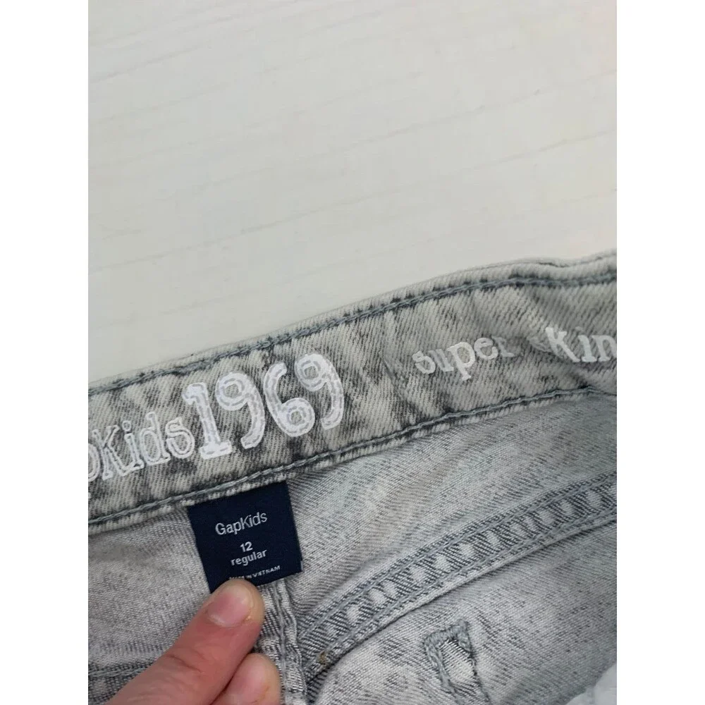 GAP KIDS 1969 GIRLS SUPER SKINNY JEANS SIZE 12